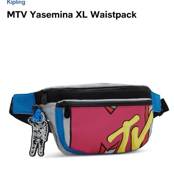 Kipling Yasemina Extra Large MTV Waist Pack/ Fanny Pack/ Belt Bag - Picture 2 of 9